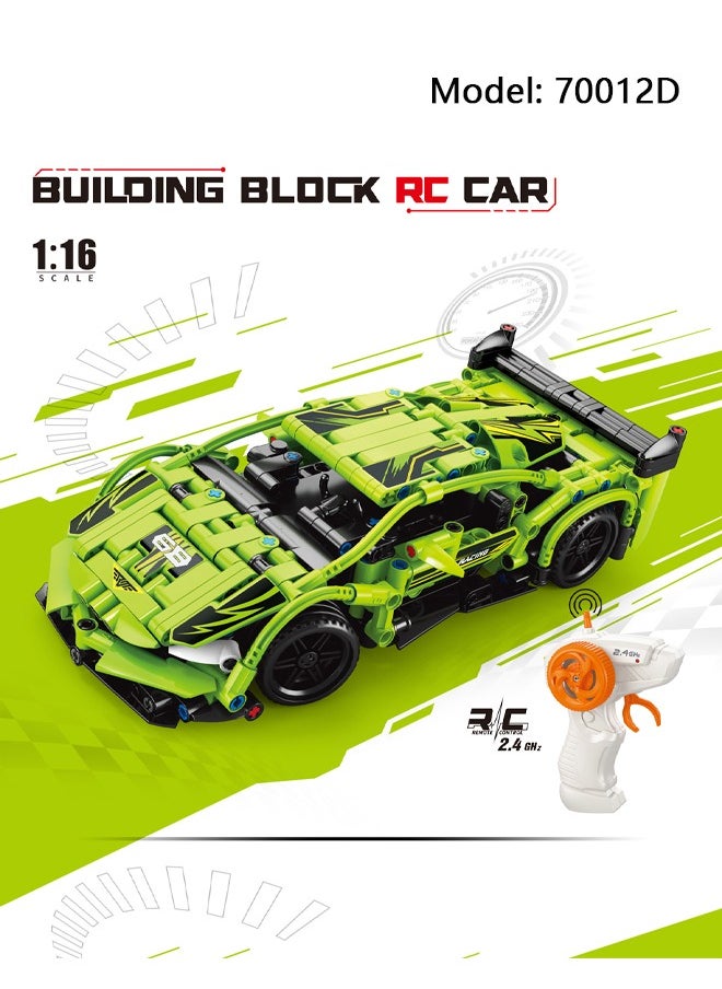 Generic 70012D Remote control car model Building Toy Set (428 Pieces) 6+ Years  - Image 1