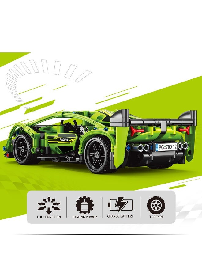 Generic 70012D Remote control car model Building Toy Set (428 Pieces) 6+ Years  - Image 2