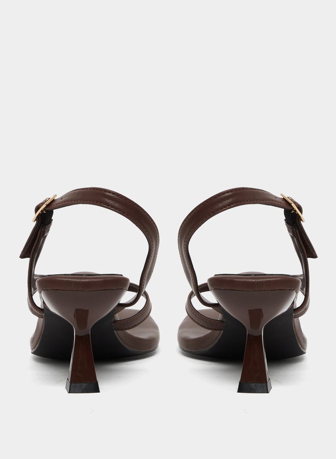 ستايلي صندل ثونغ بكعب قطة - Image 4