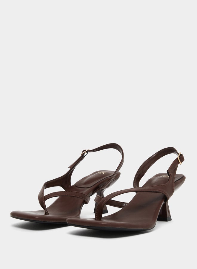 ستايلي صندل ثونغ بكعب قطة - Image 2