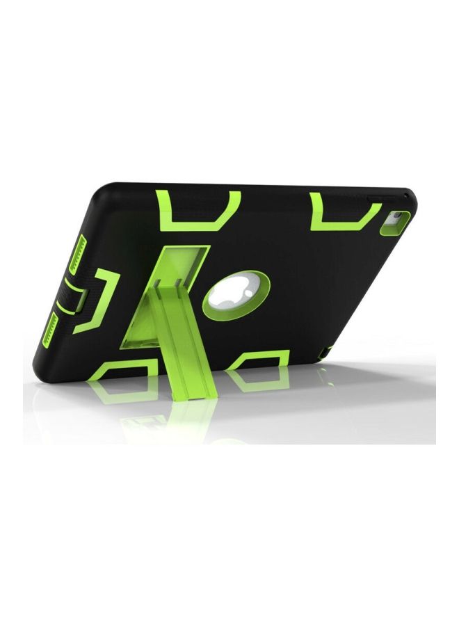 NIBEMINENT Hard Case Cover With Stand For Apple iPad Pro 9.7 Inch(2017/2018) Black/Green  - Image 4