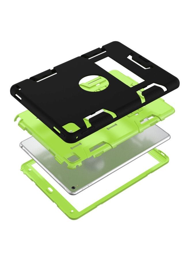 NIBEMINENT Hard Case Cover With Stand For Apple iPad Pro 9.7 Inch(2017/2018) Black/Green  - Image 3