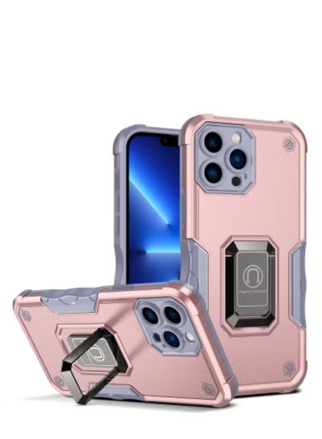 GULFLINK Back Cover Phone Protect Case for iPhone 14 Promax Light Pink