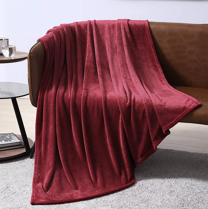 TRUE VALUA TRUE VALUA Premium Fleece AC Blanket for Single Bed All Season Ultra SoftLightWeight Travel Throw Blanket for Sofa Bed Couch Adult Baby Blanket Toddler Blankets Kids Throw Newborn Blanket 