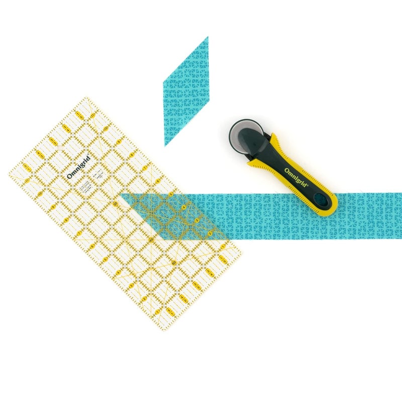 Omnigrid 6" x 12" Rectangle Quilting and Sewing Ruler - Image 2