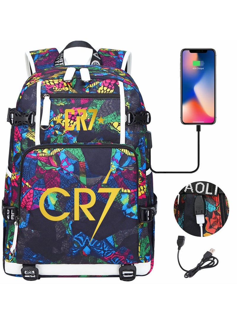 CR7 New Printed Backpack 