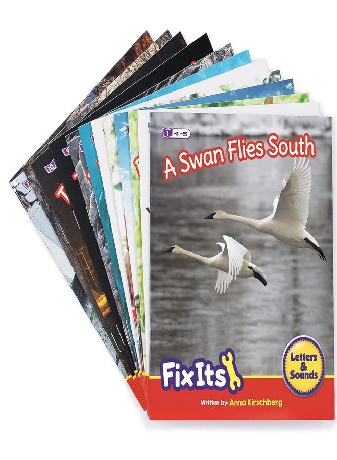 جونيور ليرنينغ سلسلة كتب القراءة القابلة للفك من جونيور ليرنينج، تُصلح اللواحق غير الخيالية، المرحلة 6، تغطي معظم اللواحق والبادئات الشائعة -un، تعلم القراءة، نصوص سهلة الفك، مع 12 كتابًا، للأعمار من 6 سنوات فما فوق، الصف الأول، متوسط - Image 2