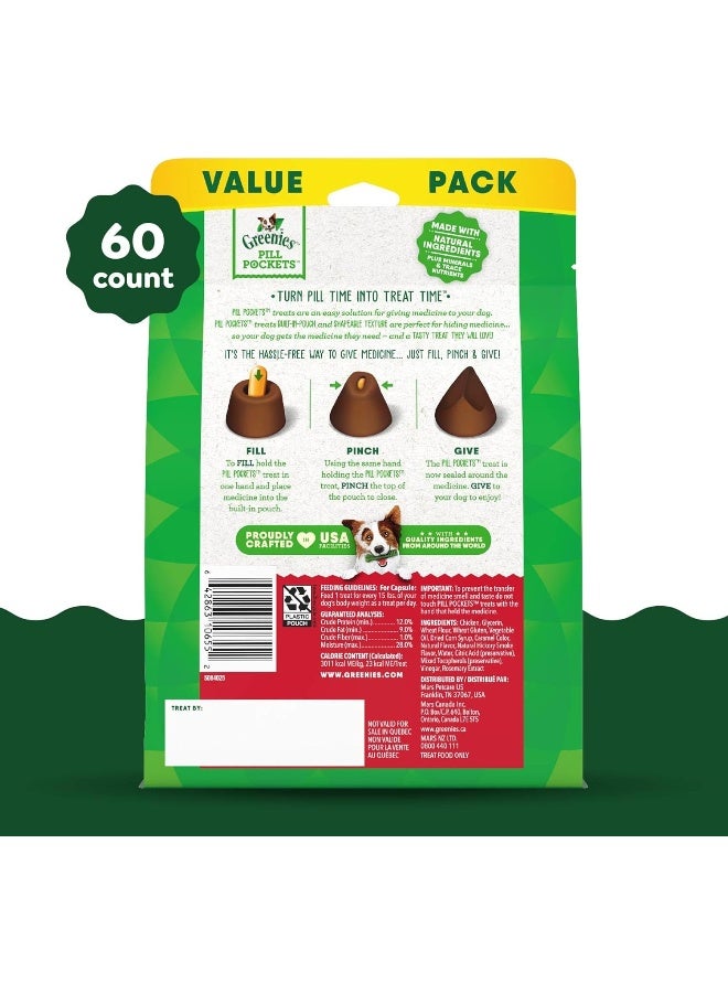 GREENIES Pill Pockets Natural Dog Treats Hickory Smoke Flavor - Image 2