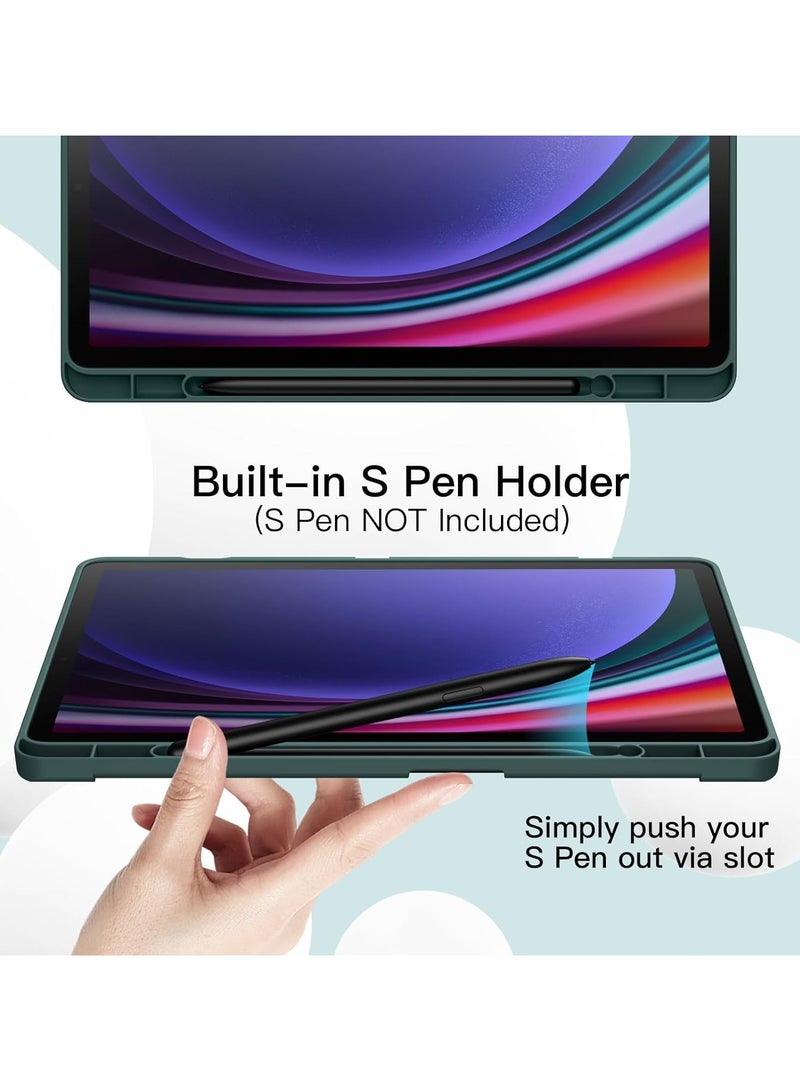 Smart Case For Xiaomi Redmi Pad SE 11 inch Tablet 2023 Cover with Pencil Holder, Soft TPU Smart Stand Back Cover Auto Wake/Sleep (Green) - Image 5