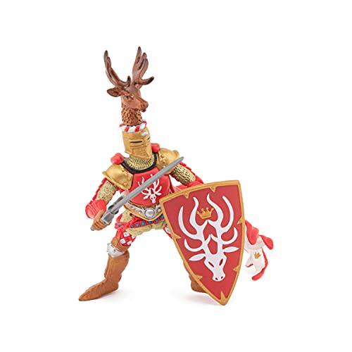 Papo The Medieval Era Figure Knight Stag Red - Image 5