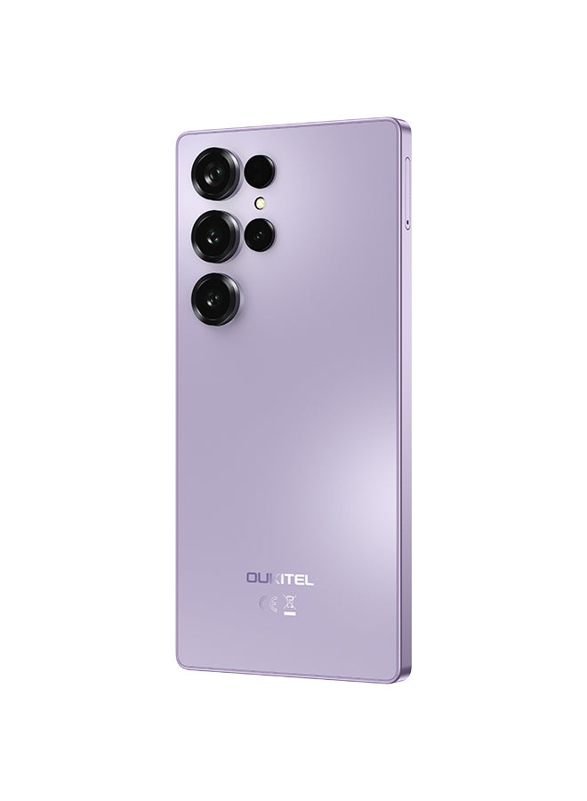 Oukitel C66 Dual SIM Purple 8+16GB RAM 256GB 4G - Middle East
