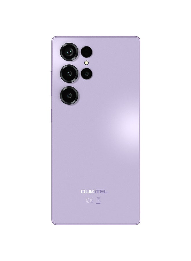 أوكيتل C66 ثنائي الشريحة بنفسجي 8+16GB RAM 256GB 4G - نسخة الشرق الأوسط - Image 2