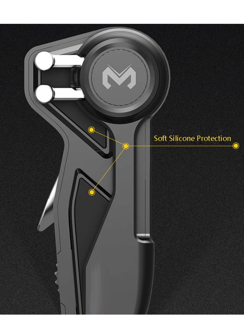 2pcs Game Joystick Trigger Handle 6 Finger L1R1 Shooter Fire Aim on Controller for iPad Tablet PUBG Game Accessories - Image 4