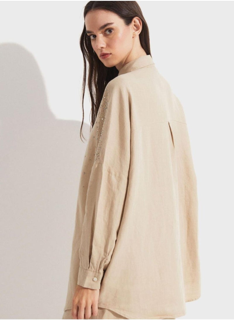 جون زر قميص أسفل - Image 2