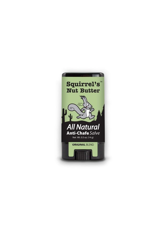Squirrel's Nut Butter - All Natural Anti Chafe Salve, Stick Applicator, 0.5 Oz - Image 1
