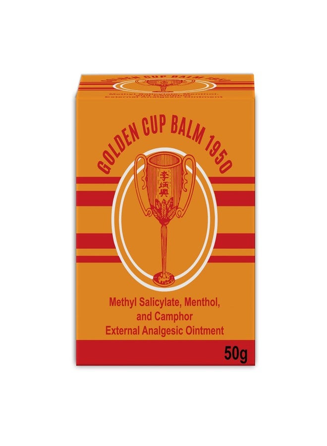 Golden Cup Balm Yellow Herbal Thai Ointment 50g - Image 3