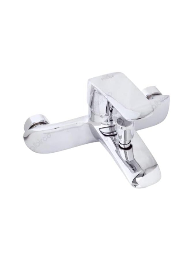 REEF Poppy-02 Chrome Bathroom Shower Mixer Tap, Wall Mounted (MIXER IRIS-02) – CHN-RF-BM-IS02 - Image 1