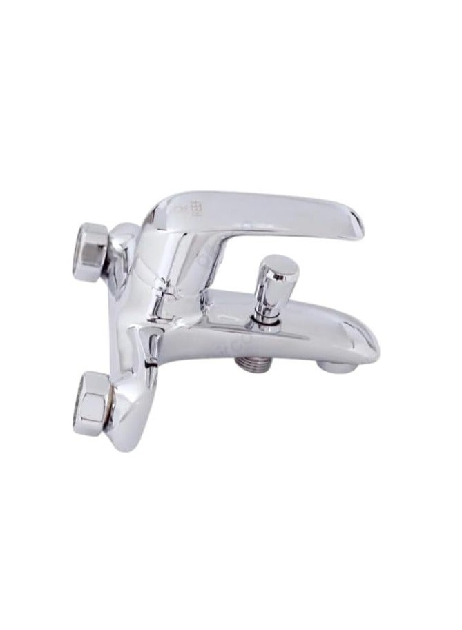 REEF Poppy-02 Chrome Bathroom Shower Mixer Tap, Wall Mounted (MIXER IRIS-02) – CHN-RF-BM-IS02 - Image 2