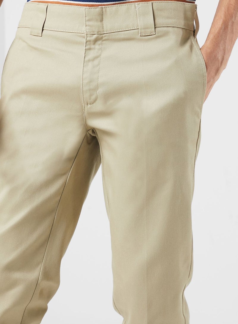 ديكيز بنطال مزين بشعار الماركة 872 - Image 4