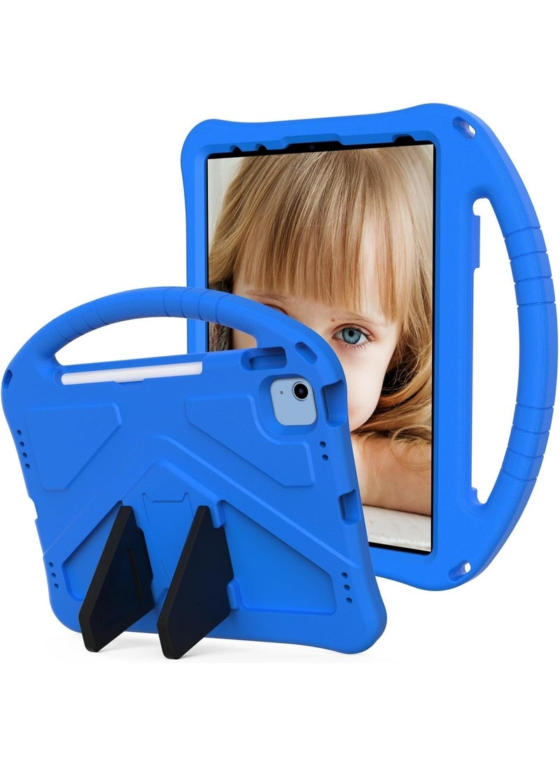 عام غطاء مضاد للصدمات متوافق مع آيباد إير 11 بوصة (M3) 2025: خفيف الوزن من مادة EVA صديقة للأطفال، مع قوس غير مرئي ومقبض واقٍ. - Image 1