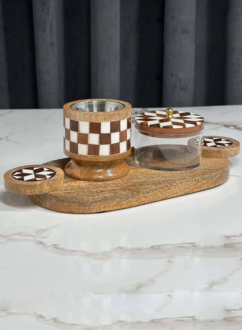 Generic Incense burner set with incense box and tray  - Image 1