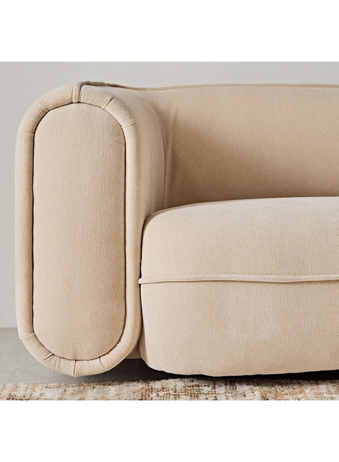 Home Box أريكة قماش فينيكس 3 مقاعد مع 3 وسائد 96 × 69 × 226 سم - Image 5