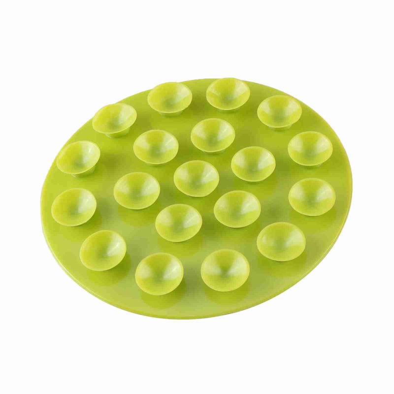 Baby Kids Magic Suction Mat Double sided Suckers Anti slip Bowl Cutlery Placemat(Rose Red) - Image 5