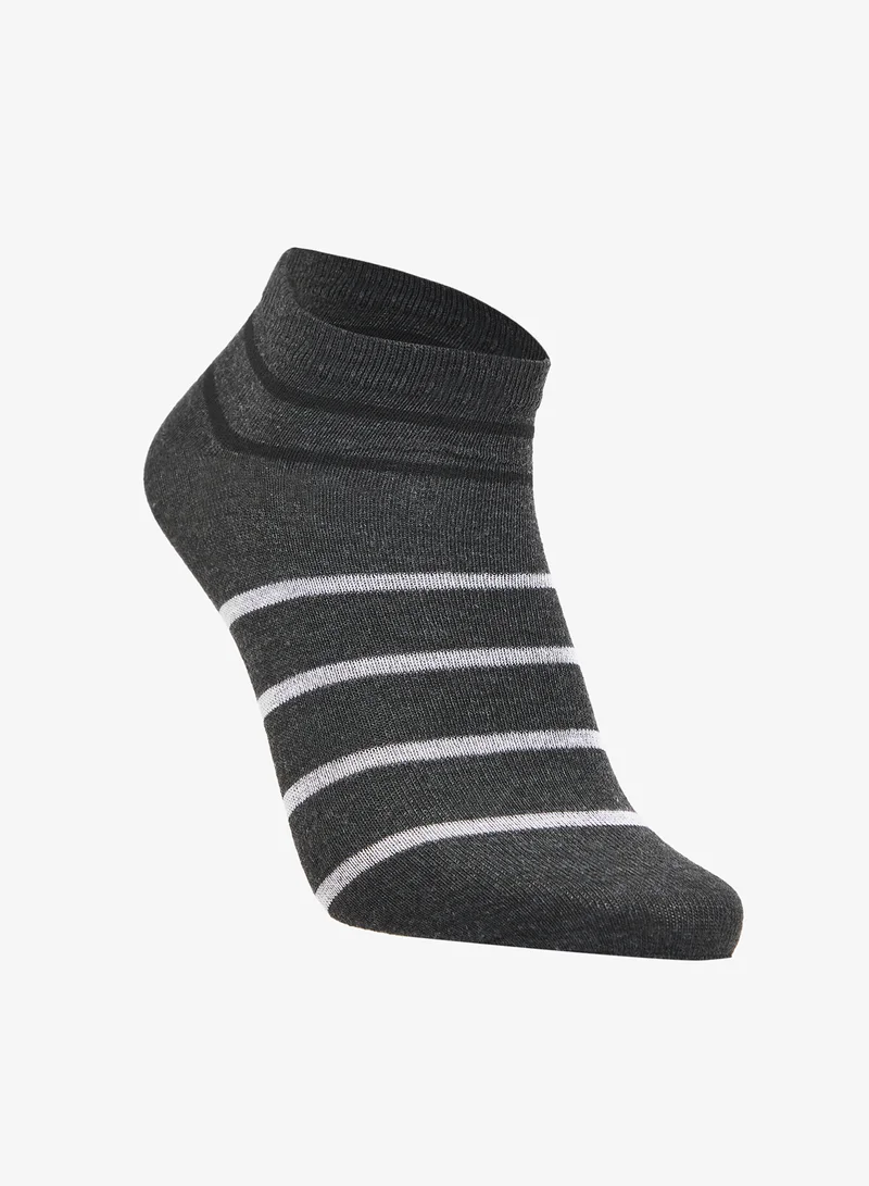 Seventy Five Basics Pack Of 5 Ankle Socks