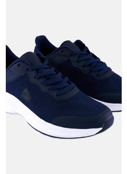 RBX Men Lace Up Training Shoes, Navy  - Image 3