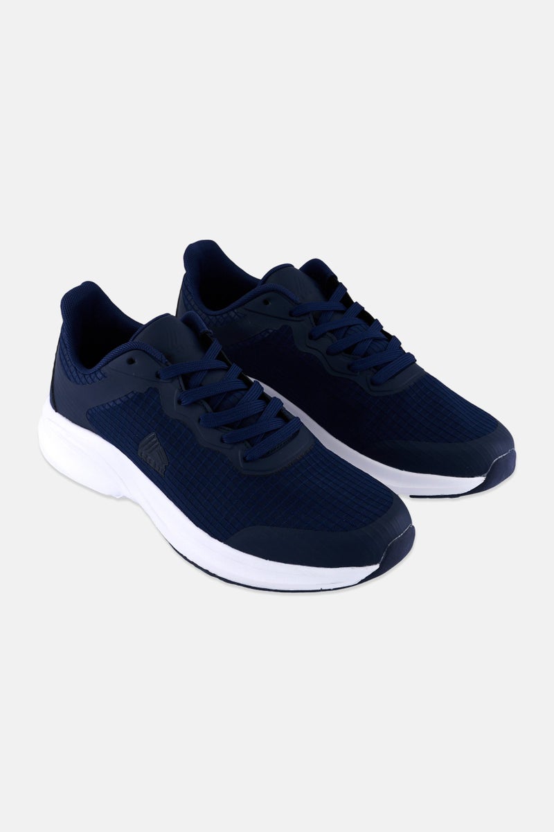 RBX Men Lace Up Training Shoes, Navy  - Image 1
