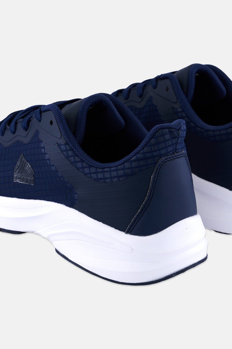 RBX Men Lace Up Training Shoes, Navy  - Image 2