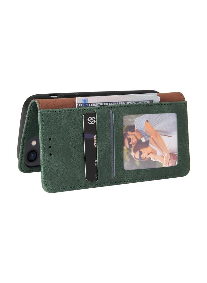 S-TOP Case For iPhone 14 Simple Suction Closure Horizontal Flip Leather Case - Image 5