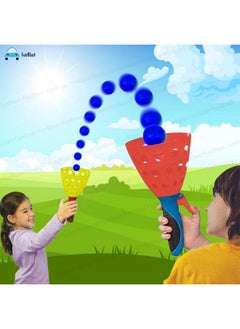 فنبلاست مجموعة ألعاب FunBlast Click and Catch Twin Ball Game للاستخدام الداخلي والخارجي، لعبة Pop & Catch Ball الممتعة للأولاد والبنات (قد يختلف اللون)  - Image 4
