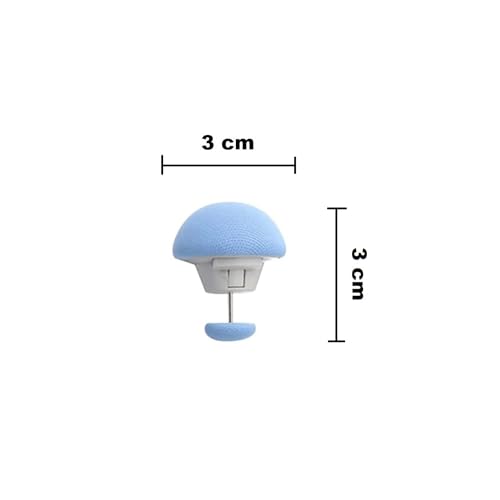 TOMATUS Duvet Pins, Reusable Fixing Buckle Non-Slip Quilt Holder, Quil Cover Clip for Fixing Curtain Socks Mattress, Pack of 12, Blue - Image 3