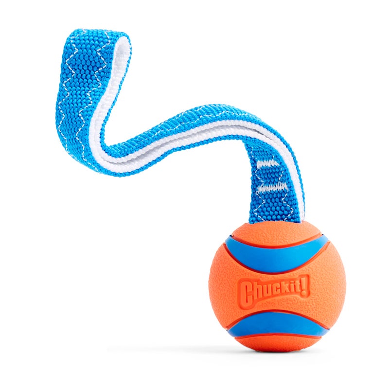 Chuckit! Ultra Tug Dog Toy, Medium Fetch and Dog Ball Tug Toy for Dogs 20-60 Pounds - Image 1