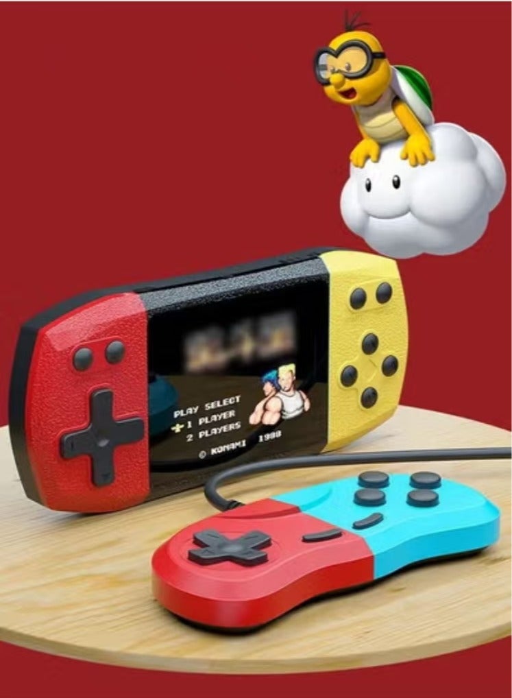 Captaintech Handheld Game Console，High Definition Color Screen Mini Portable Game Console，620 Classical Games，With 3.0 Inch Color Screen And Rechargeable Battery，Can Connect To TV - Image 1