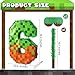 VWAERR 164 Inch Pixel Number 6 Birthday Pinata with Blindfold Stick Fillable for Candy and Treats Block Style Pinata Hanging Mexican Birthday Party Decorations Video Game Party Supplies - Image 4