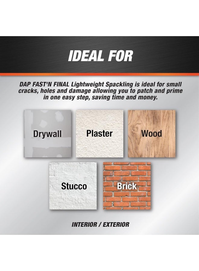 DAP Fast'N Final Lightweight Spackling - Image 3