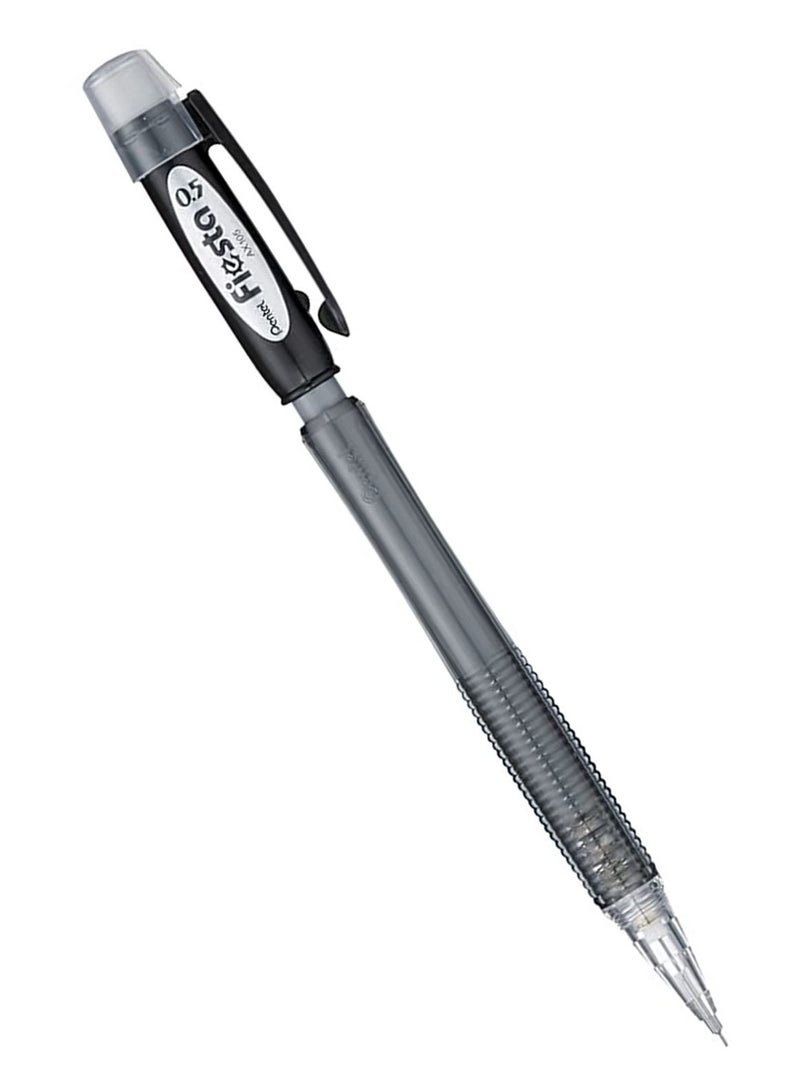 Pentel قلم رصاص ميكانيكي فييستا برأس 0.5 مم، 12 قطعة، جسم أسود - Image 2