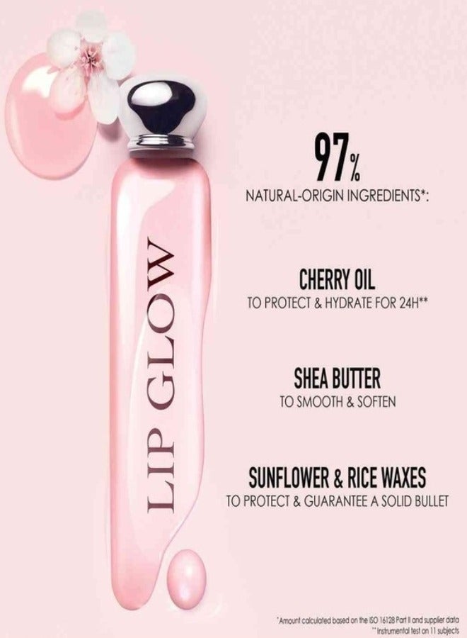 Dior Addict Lip Glow Balm - Shade 015 Cherry, 3.2g | Hydrating Lip Balm with Color Reviver Technology - Image 4