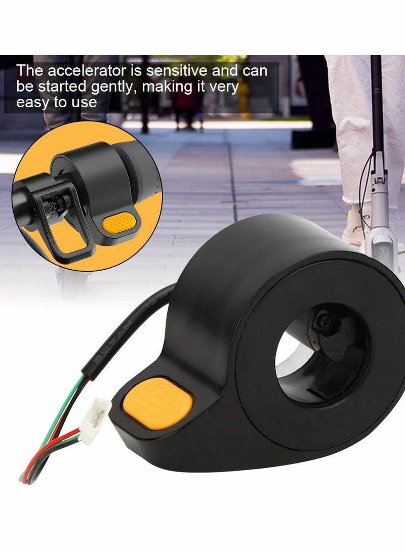 Generic Sensitive Thumb Throttle Accelerator for Ninebot MAX G30 Electric Scooter - High-Performance Electric Scooter Accelerator with Line for Enhanced Riding Experience  - Image 4