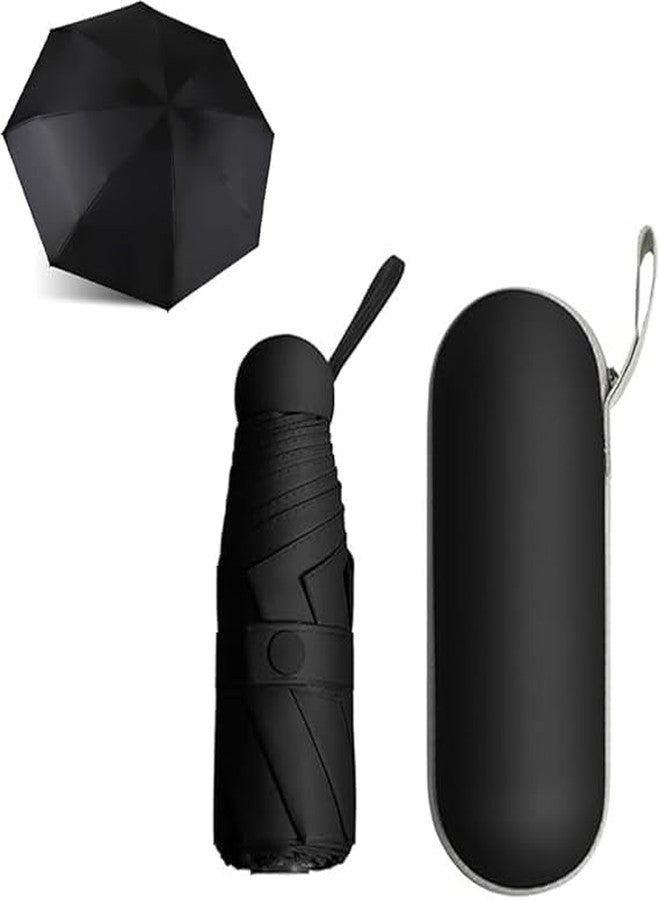 REMICH Mini Sun & Rain Umbrellas-Mini Windproof Folding Travel Umbrella-Travelling Pocket Umbrella - Polyester & UV Protect Fabric for Summer/Anti-Slip Handle-Perfect Small & Stylish Pocket Umbrellas - Image 1
