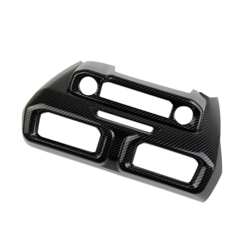 Fewshaw Center Console Air Vent Cover Trim Kit Accessories for 2024 Ford Mustang (carbon fiber style) - Image 4