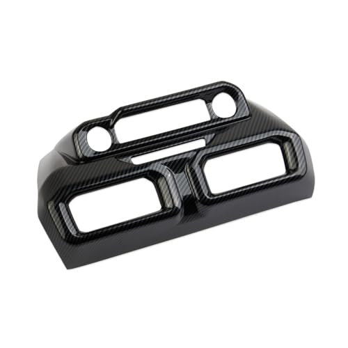 Fewshaw Center Console Air Vent Cover Trim Kit Accessories for 2024 Ford Mustang (carbon fiber style) - Image 3