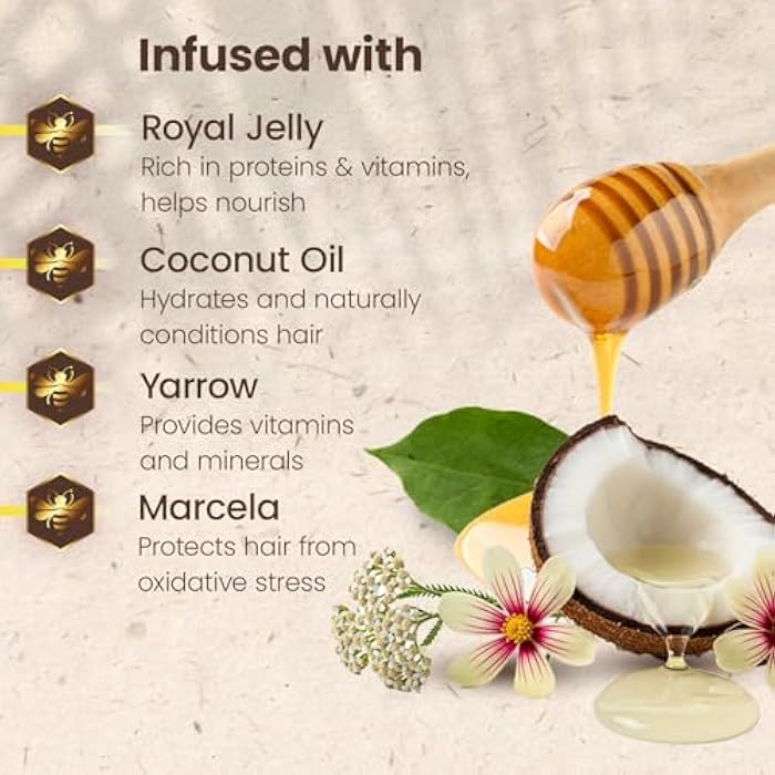 Tio Nacho Ultra-Moisturizing Frizz Control Hair Treatment with Organic Coconut Oil and Royal Jelly, Deep Hydration and Nourishment for Dry or Damaged Hair, Coconut Oil Treatment for Women, 7 oz-3 pack - Image 5