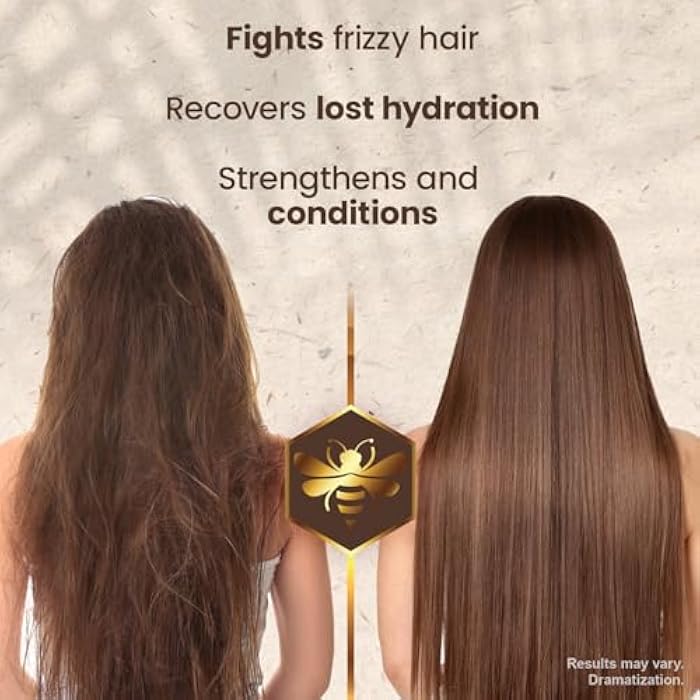 Tio Nacho Ultra-Moisturizing Frizz Control Hair Treatment with Organic Coconut Oil and Royal Jelly, Deep Hydration and Nourishment for Dry or Damaged Hair, Coconut Oil Treatment for Women, 7 oz-3 pack - Image 4