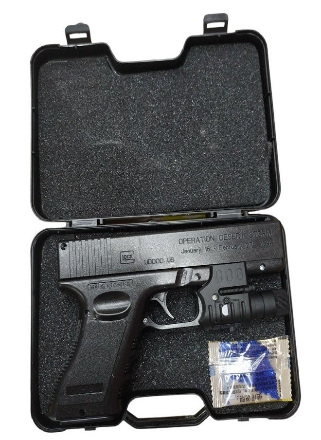 Generic PUBG Gill Shots Gun In Box With 500 Blue Bullets  - Image 2