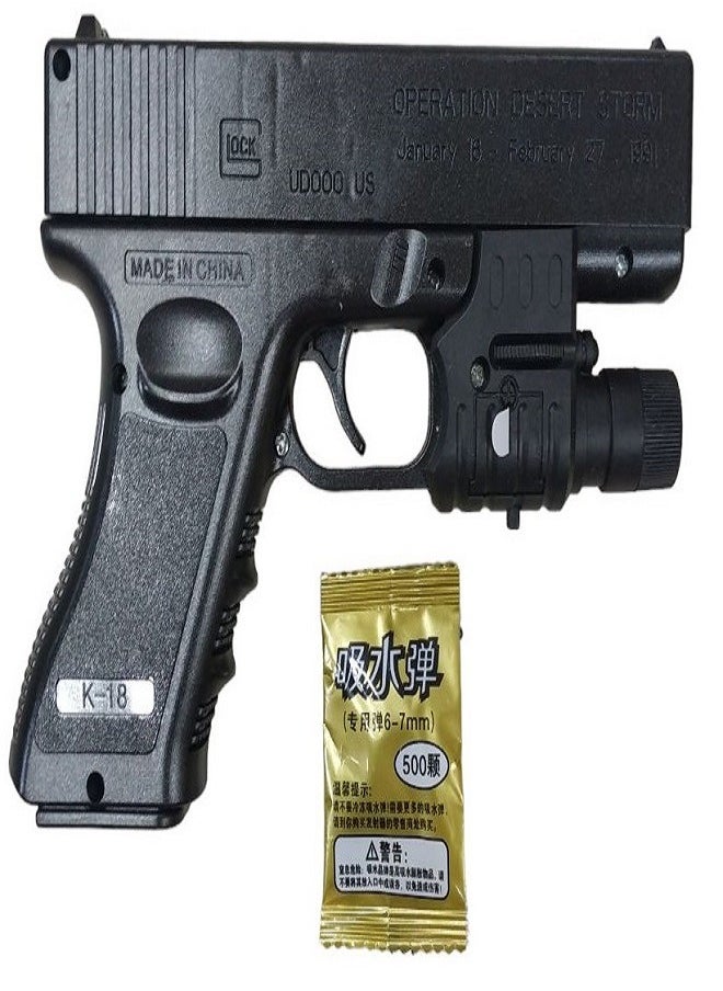 Generic PUBG Gill Shots Gun In Box With 500 Blue Bullets  - Image 1