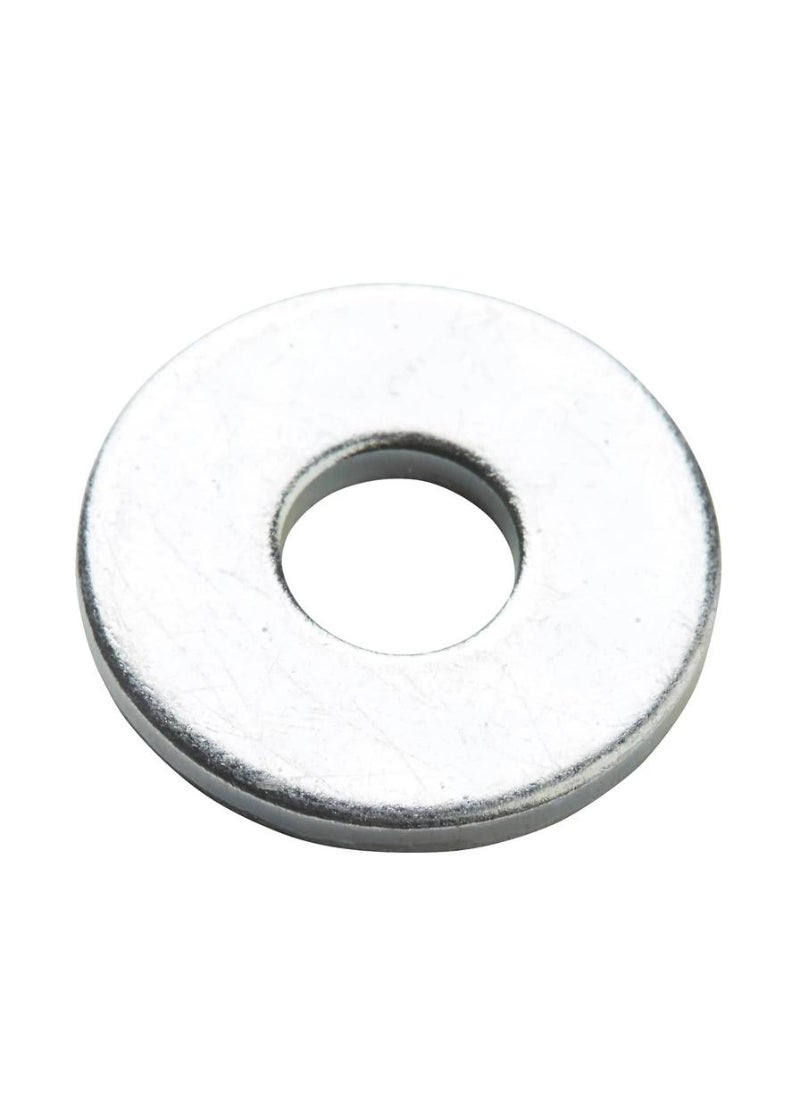 Generic Carbon Steel Large Flat Washer Pack M6 100 Piece 