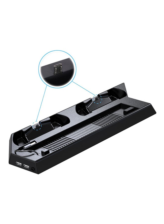 Loquat Multifunction Cooling Fan With Dual Wired Charging Station For PlayStation 4 (PS4) - Image 3